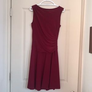 Ralph Lauren sexy side gathered dress